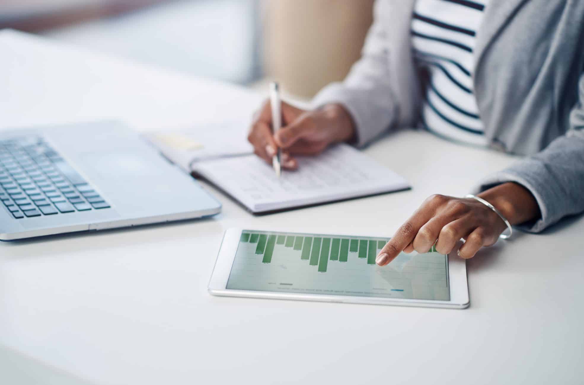 Stock Photo of Bookkeeping