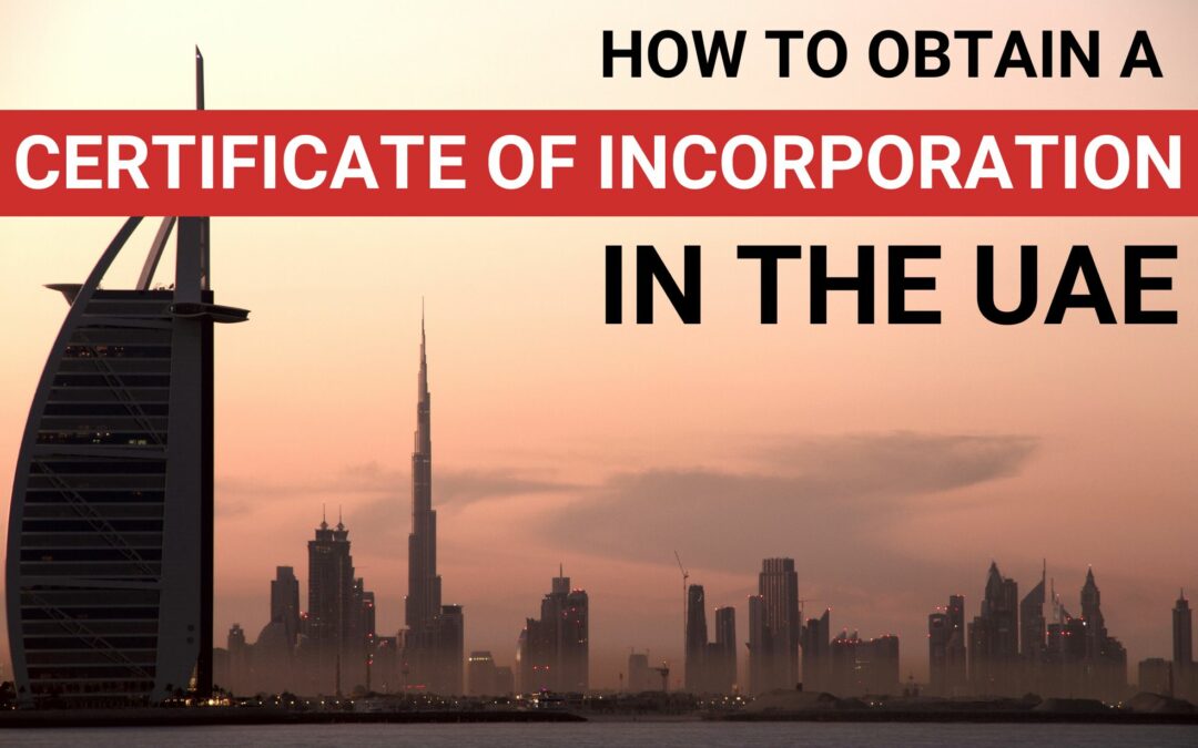 Certificate of Incorporation in the UAE
