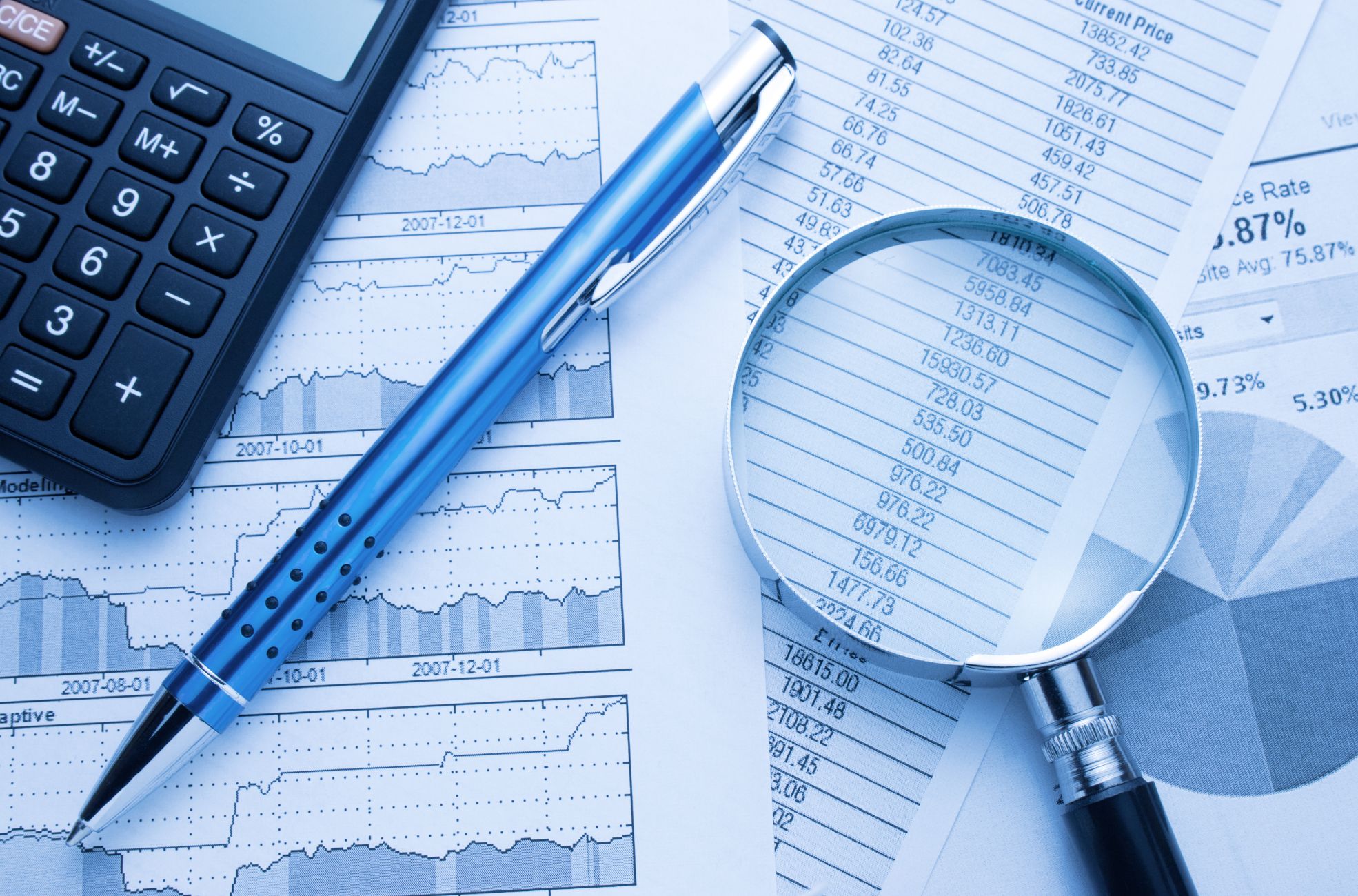 Accounting Work On Desk