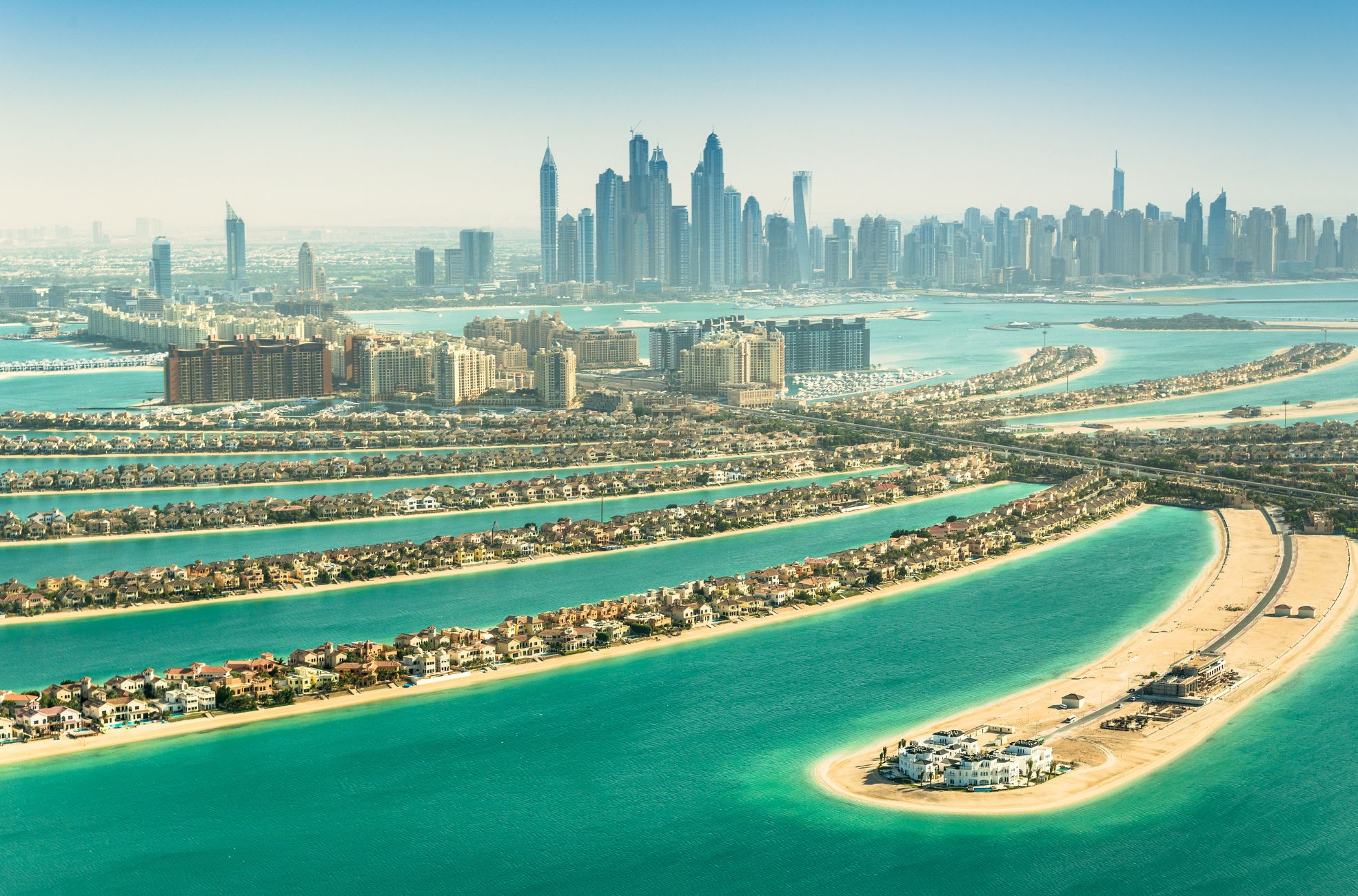 Aerial View Of The UAE