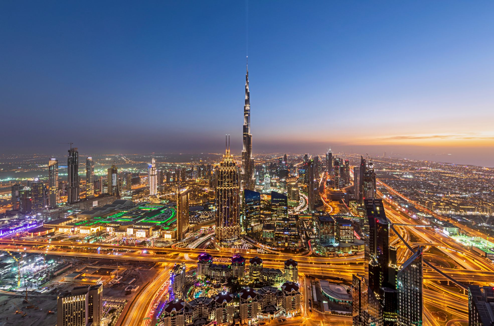 Aerial View Of The UAE