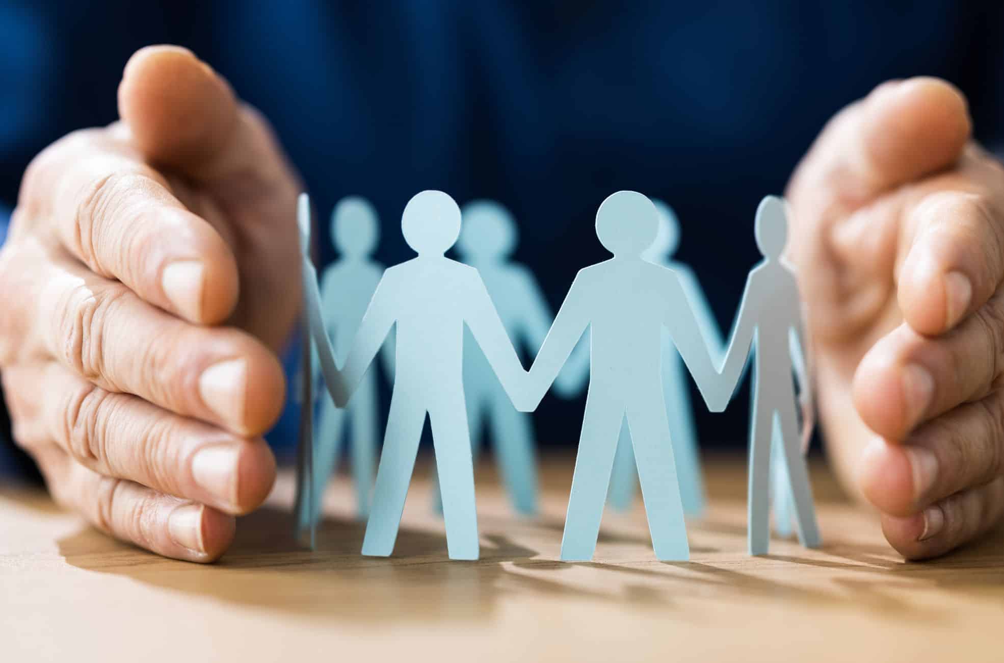 Hands And Stick Figures