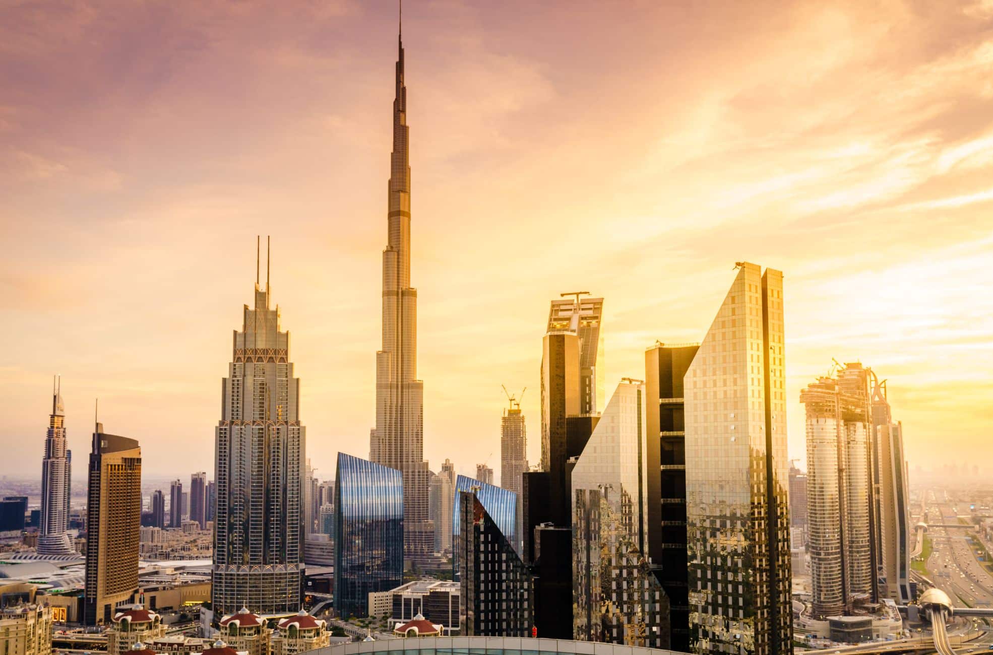 Dubai, Golden Sunset