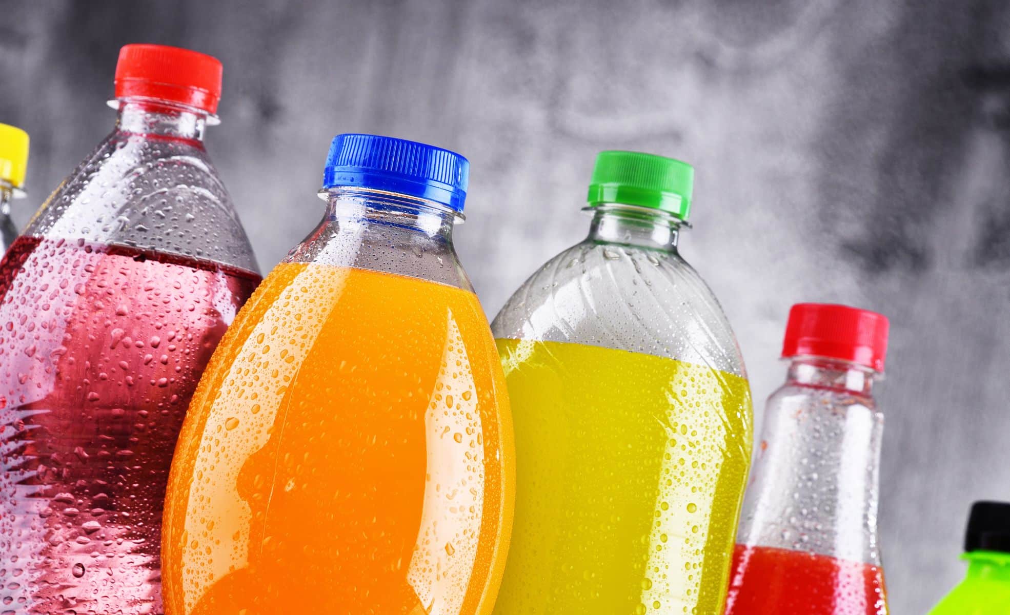 Unlabelled Soft Drink Bottles