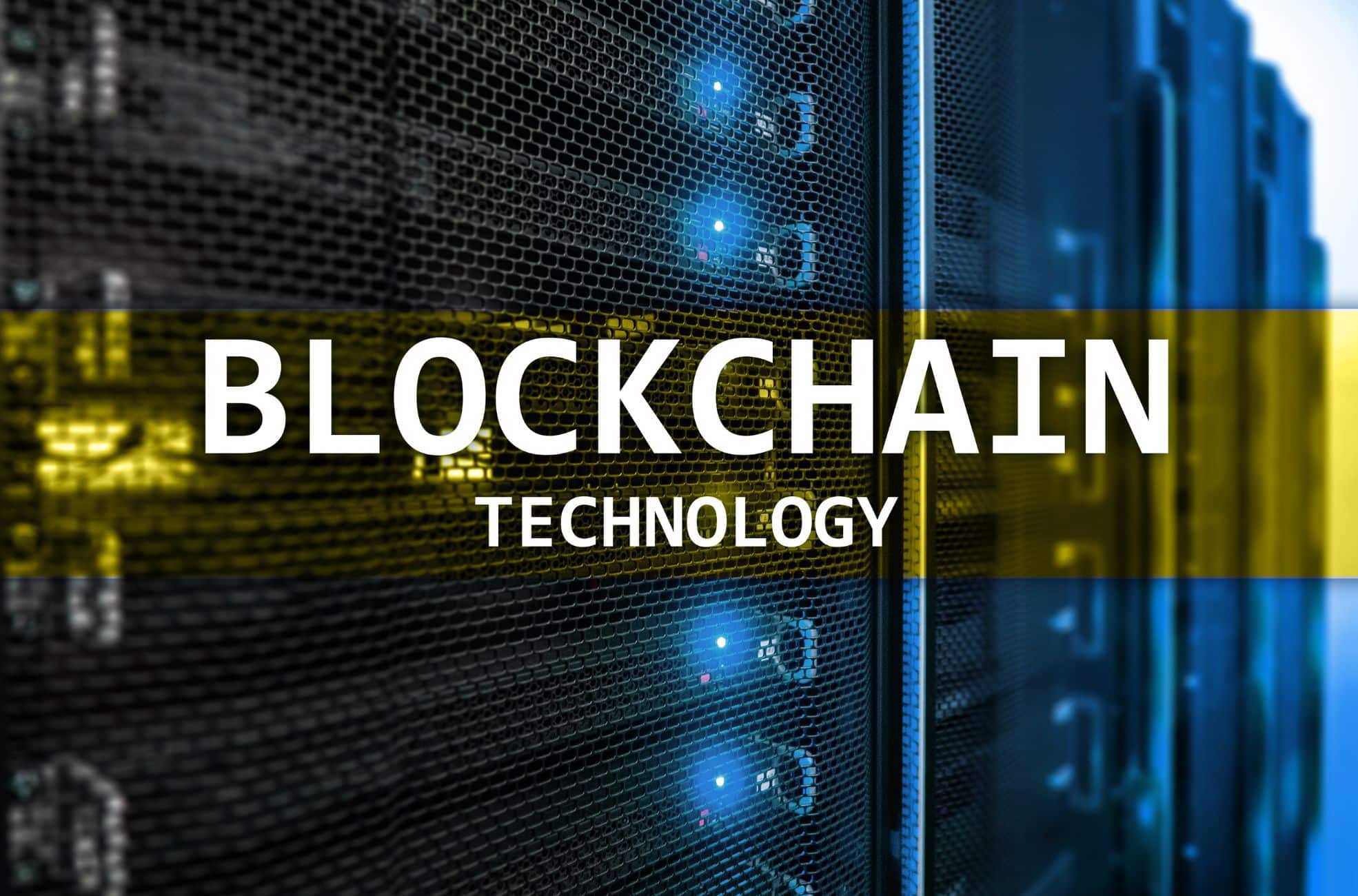 Blockchain Technology Written With Technological Background