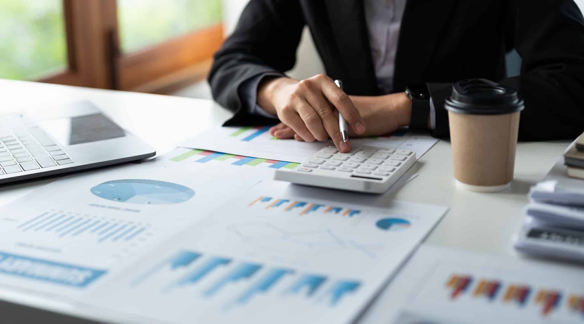 An accountant showing the golden rules of accounting.