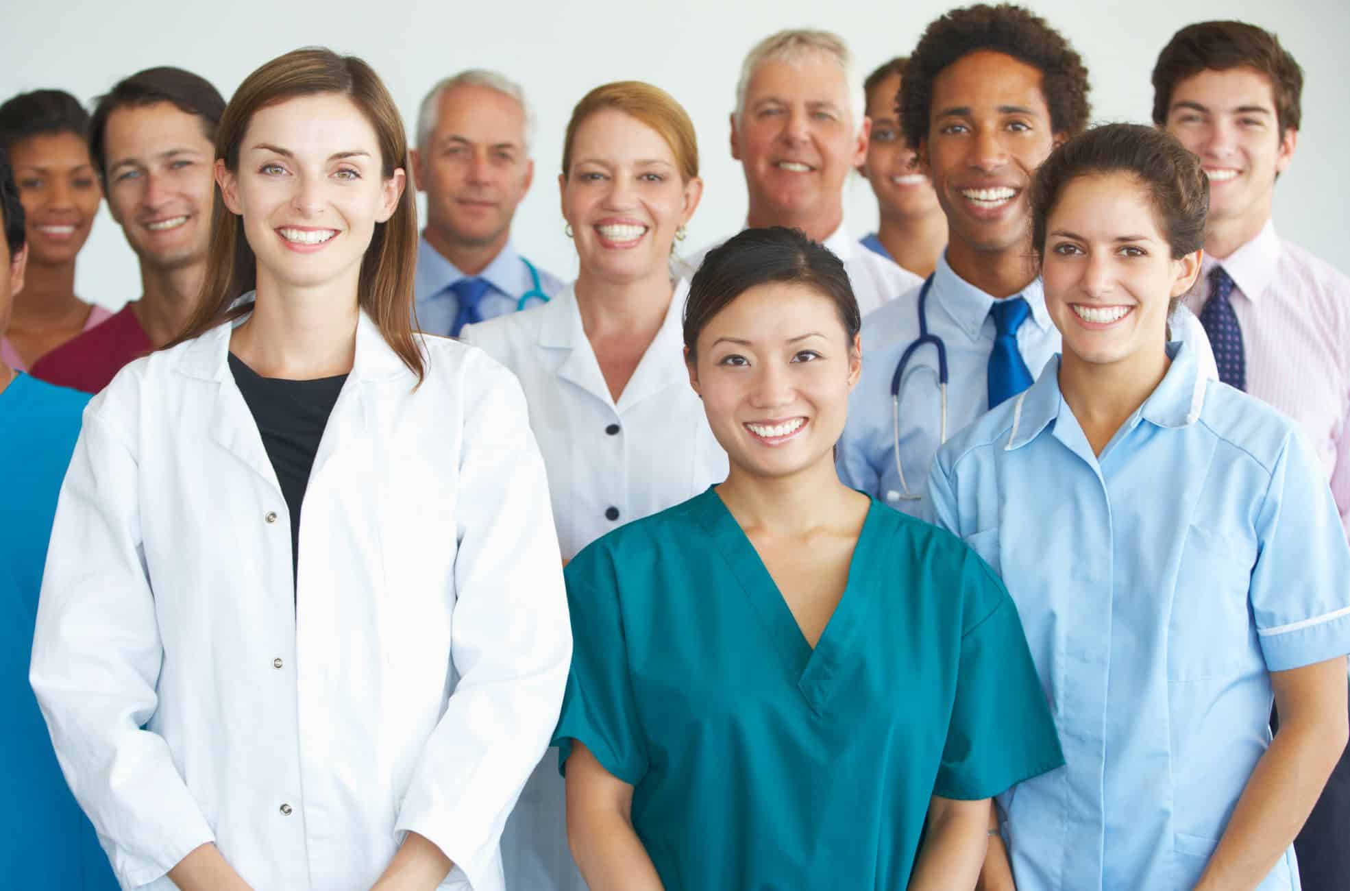 Healthcare professionals who require a DHA licence to work in their field.