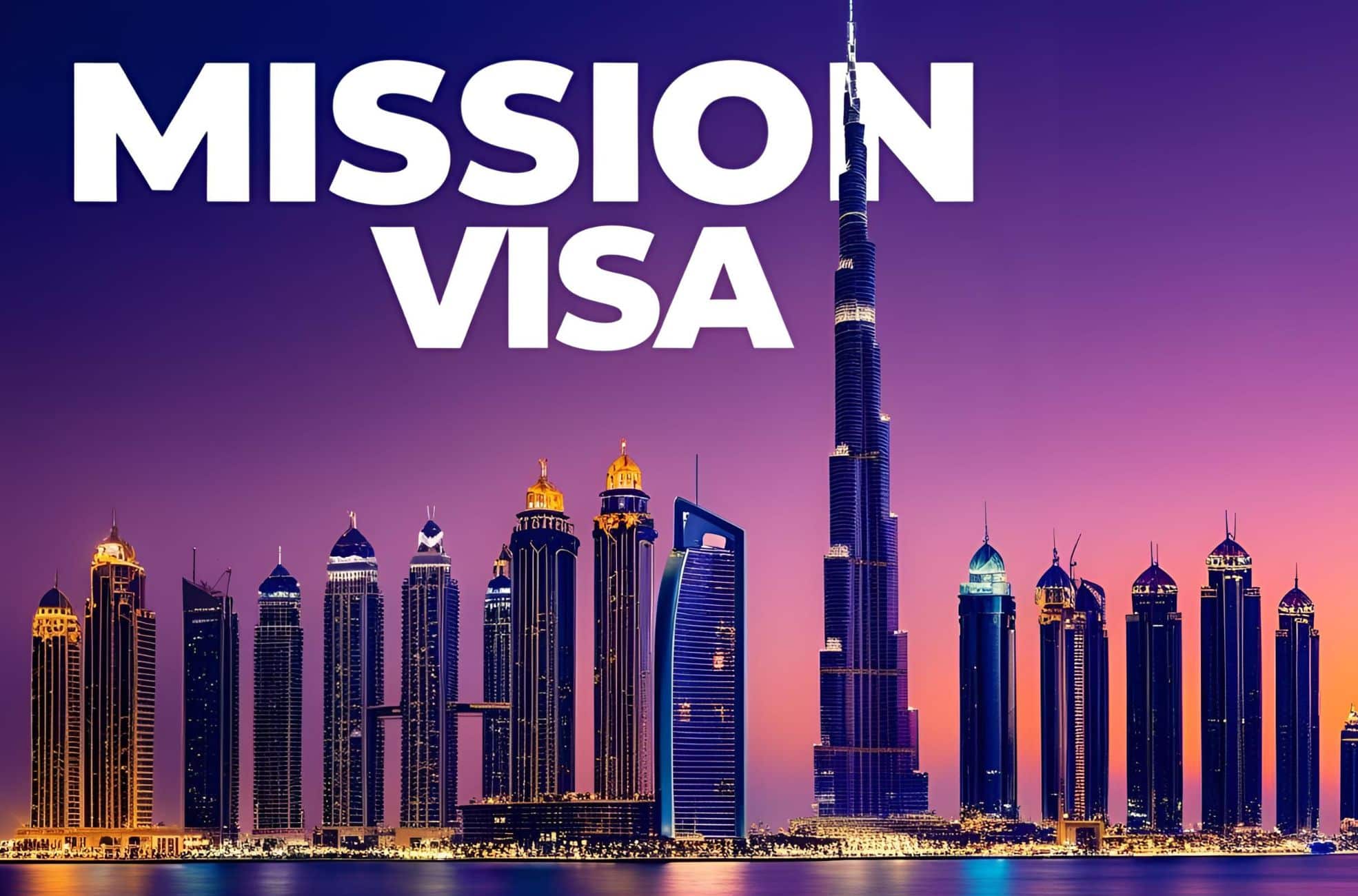 Mission Visa Cover Page