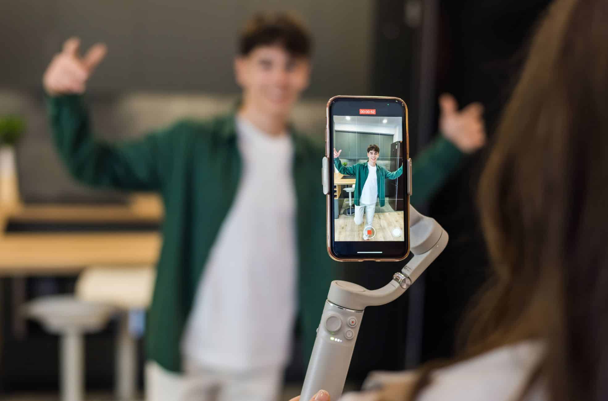 Influencer Marketing Video Being Made