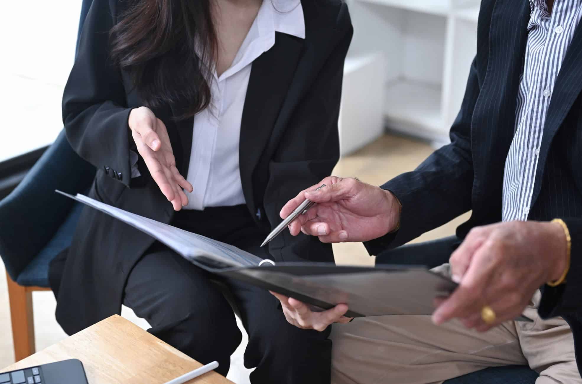 People Working For Insurance Agency