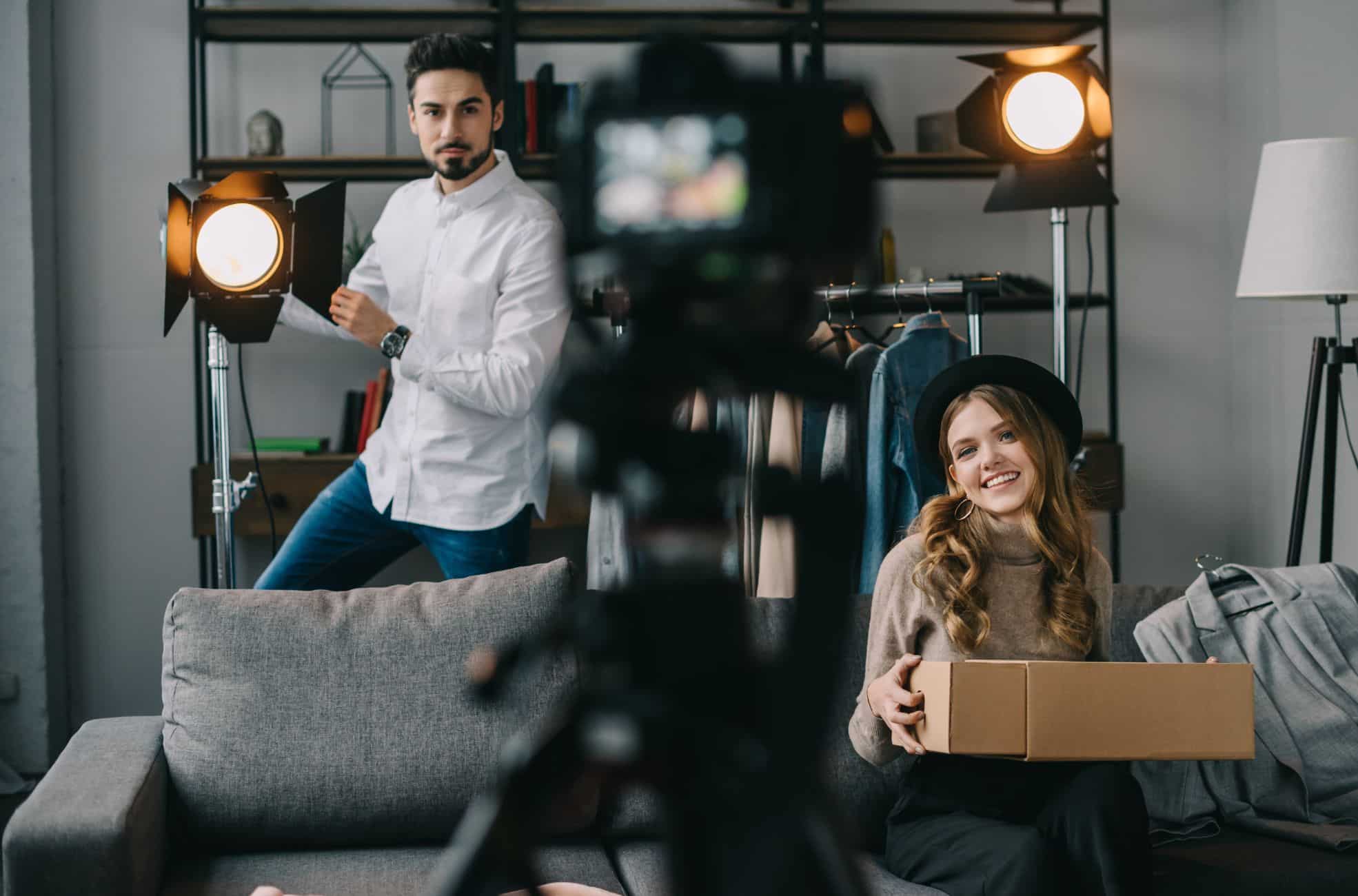 People Working For A Media Company