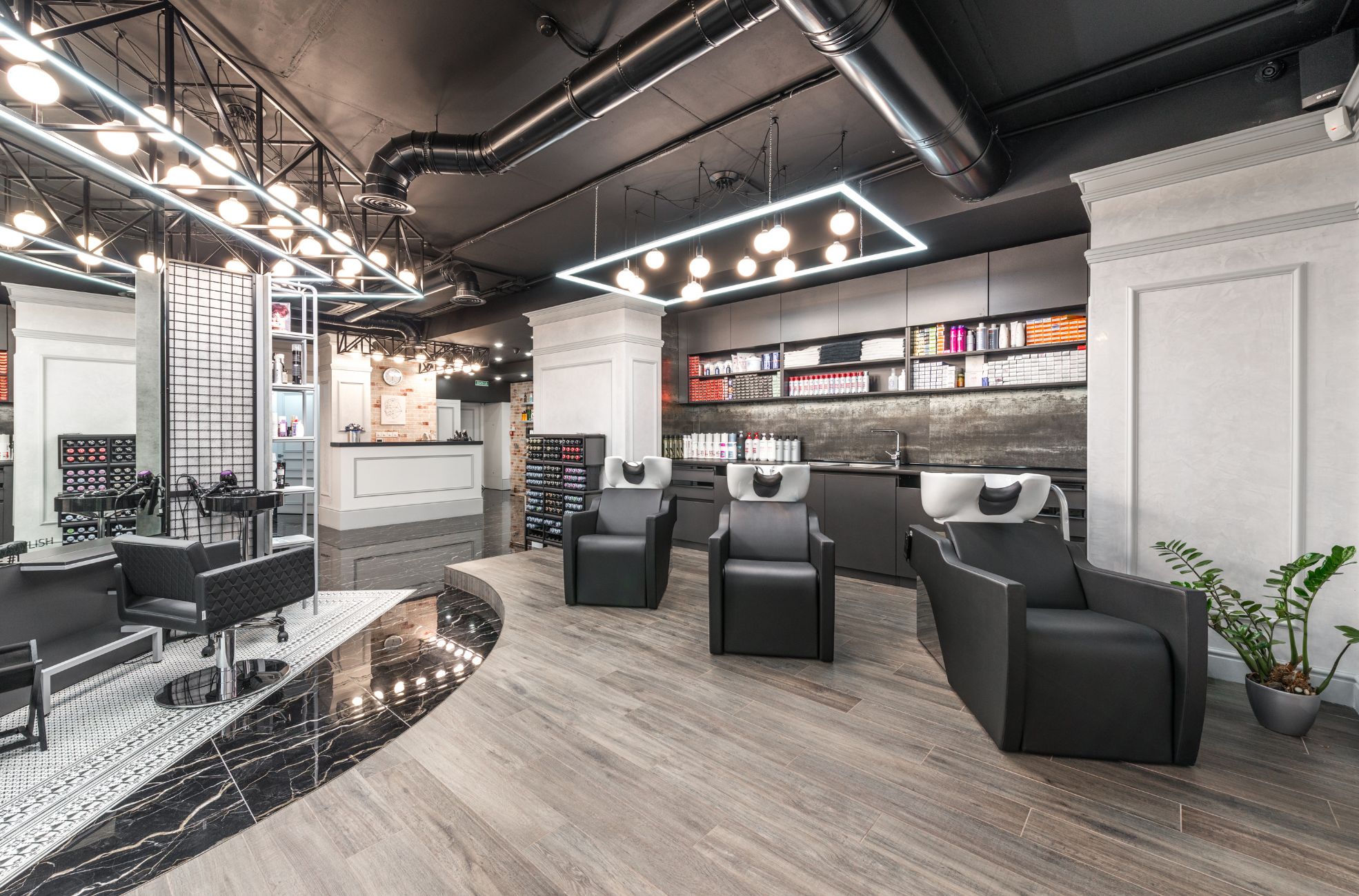 Interior Of A Beauty Salon