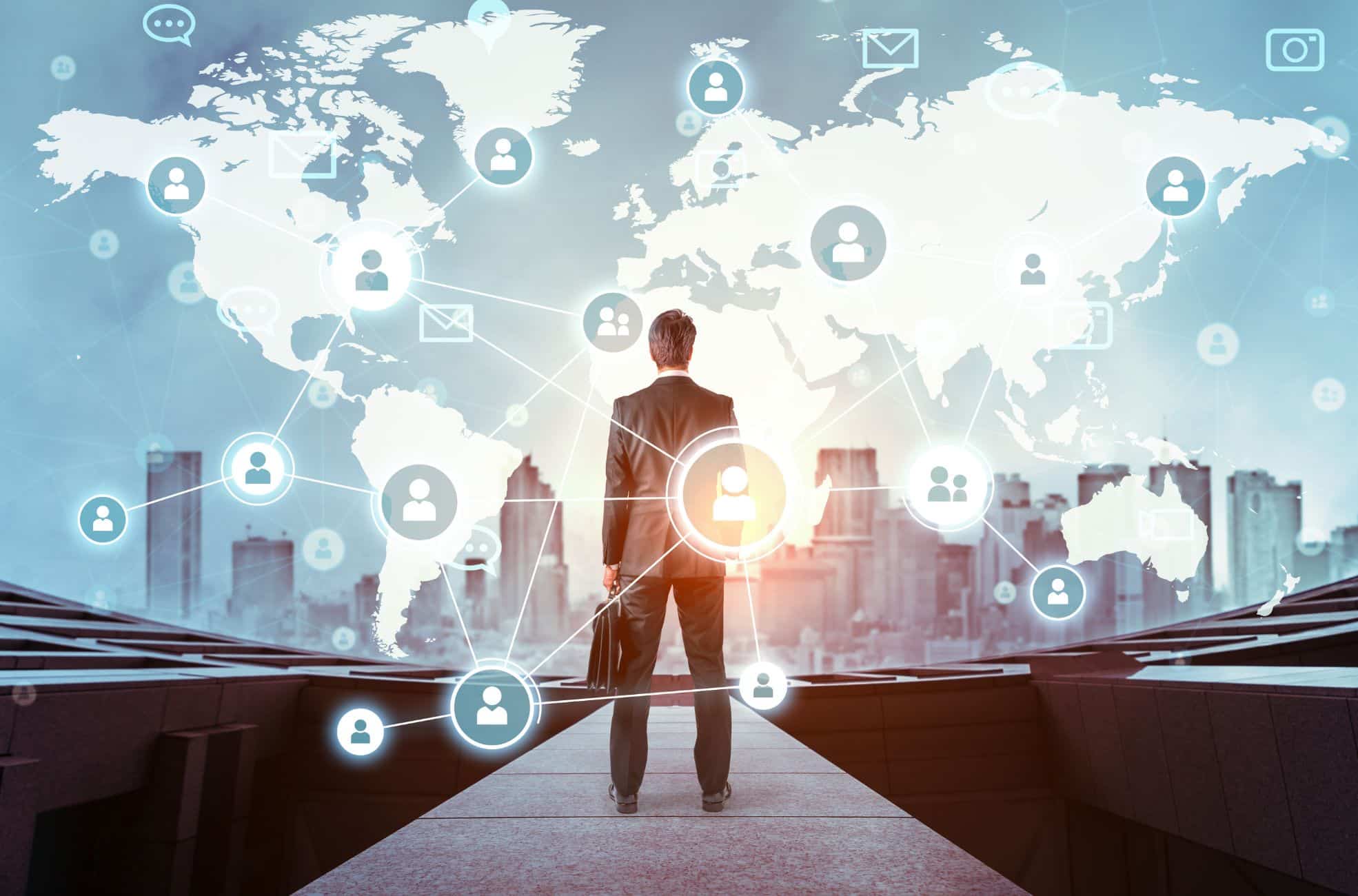 Stock Photo Showing Global Changes Through Social Entrepreneurship