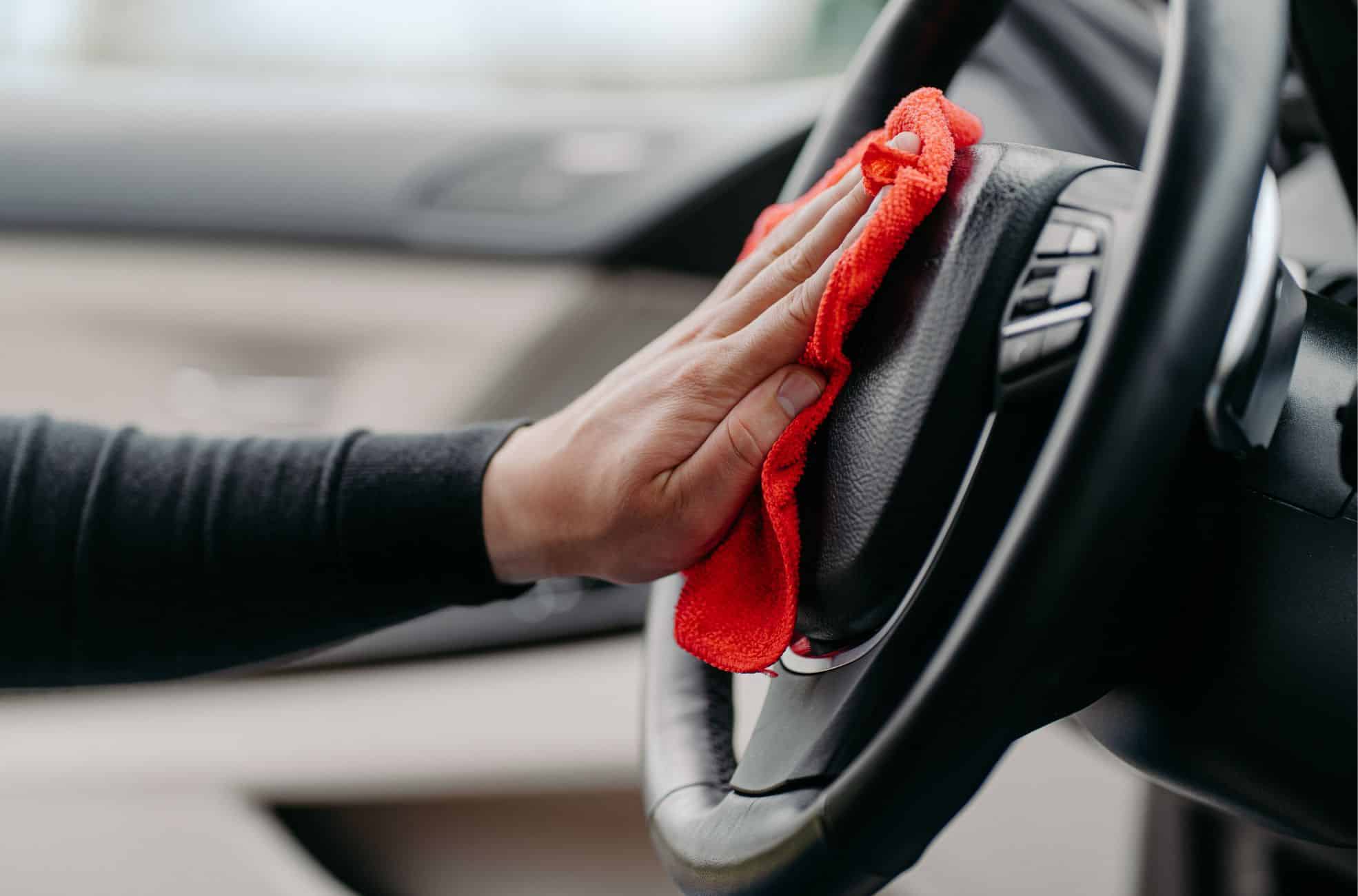 Stock image of car wash in Dubai