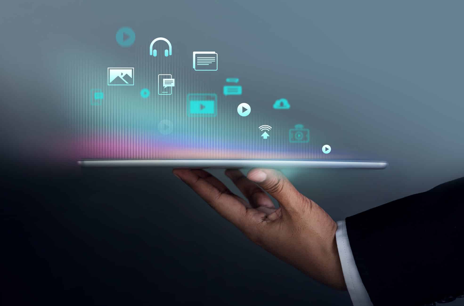 Stock Photo Showing Marketing Opportunities Online