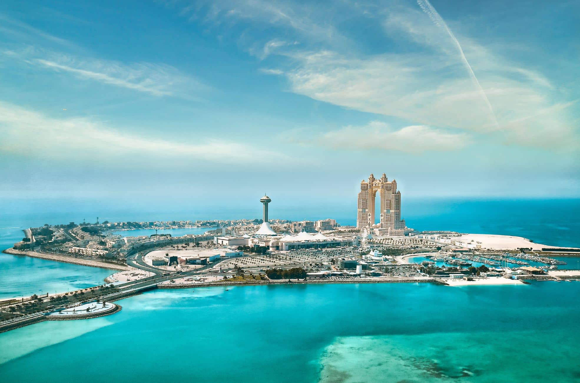 Aerial View Of Dubai